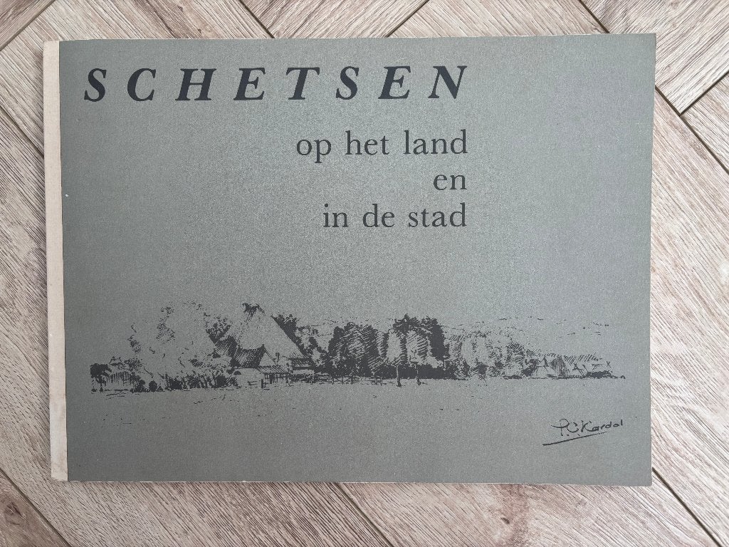 Prentenboek Kardol, P. Schetsen op het land en in de stad., Ophalen of Verzenden, Zo goed als nieuw, P. kardol, Prentenboek