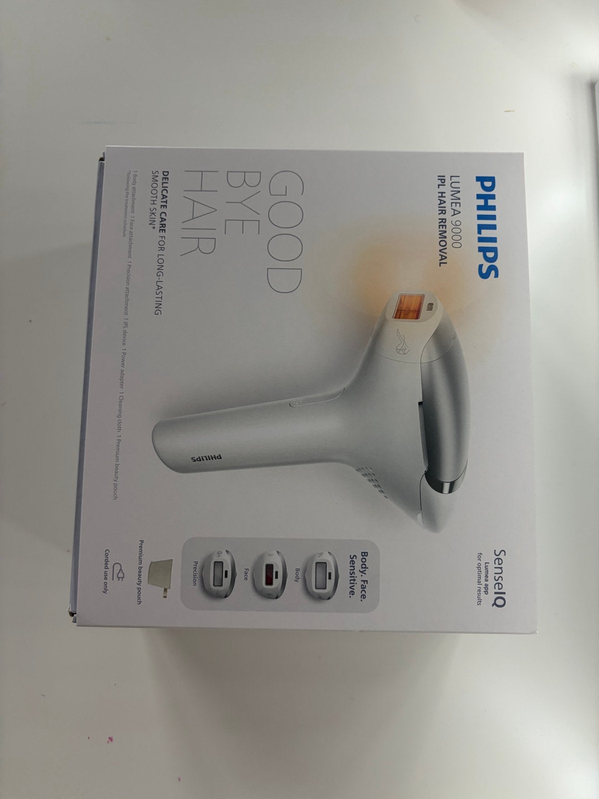 Nieuwe Philips Lumea 9000 IPL ontharingsapparaat, Ophalen of Verzenden, Nieuw, Scheren en Epileren