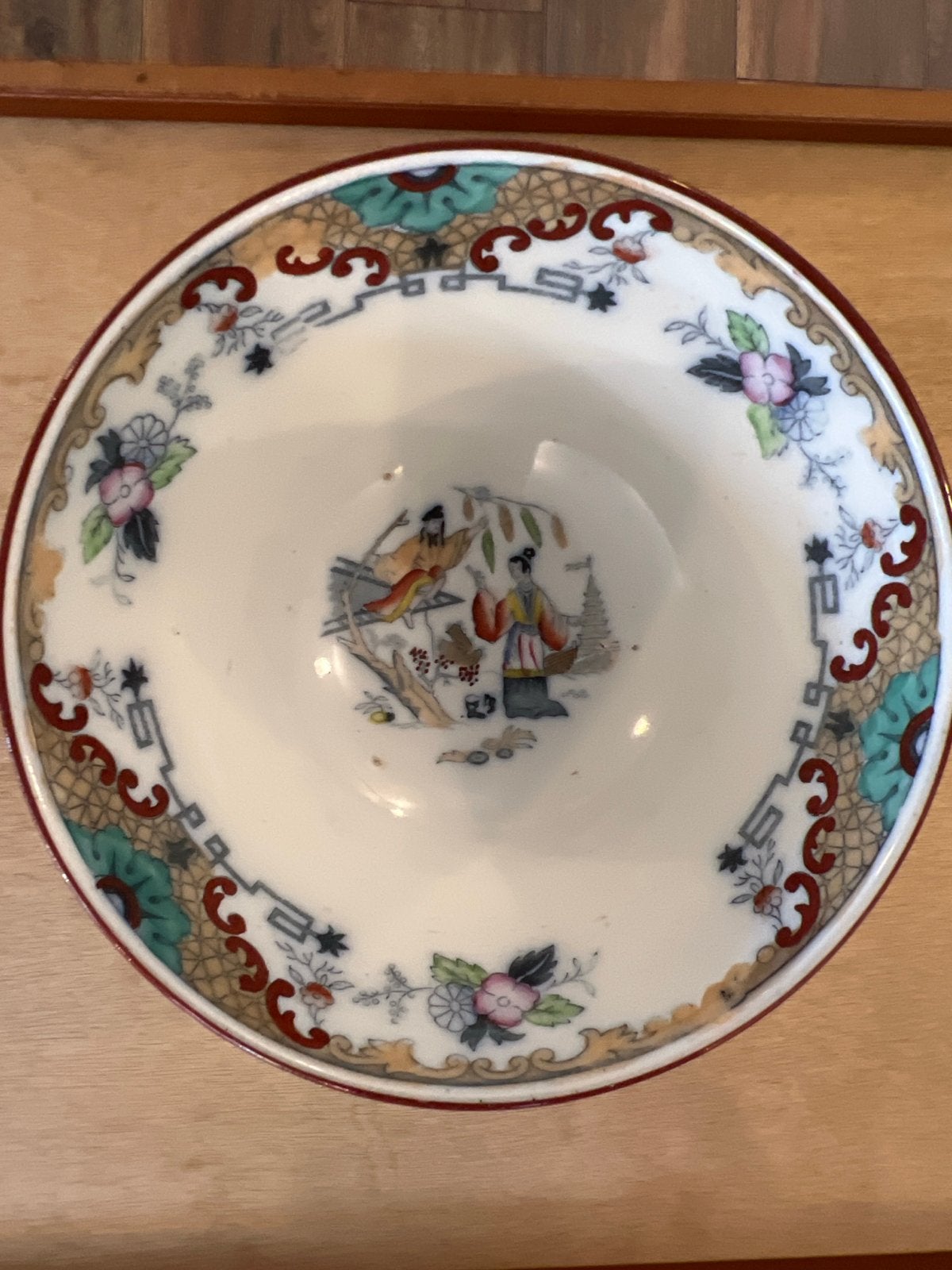 Antieke Petrus Regout Maastricht Timor kom, doorsnee 20cm, Ophalen