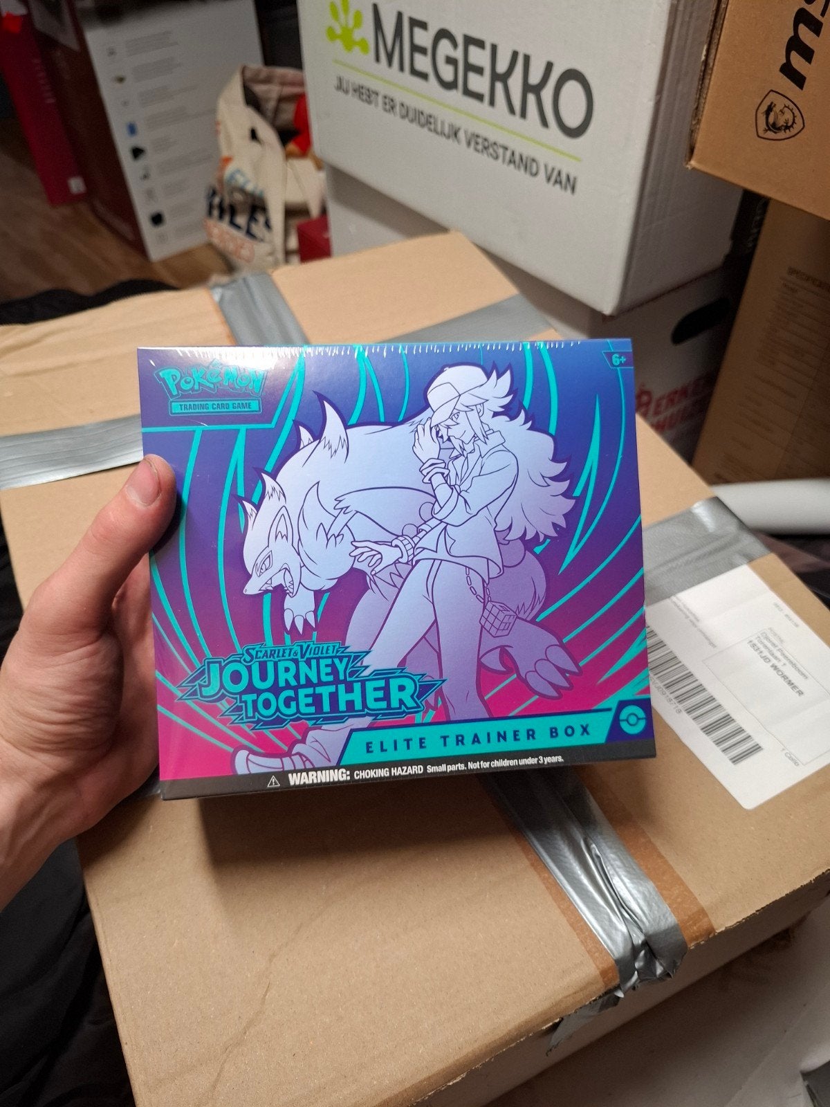 Pokémon Scarlet & Violet Journey Together Elite Trainer Box, Ophalen of Verzenden