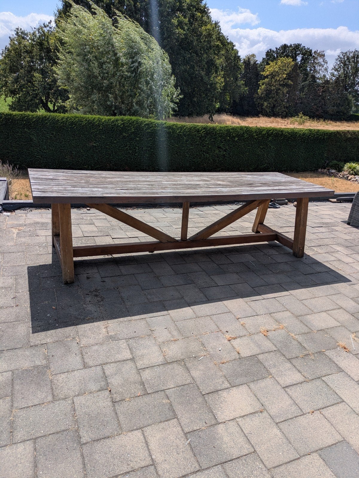 Tuintafel 3 meter lang, Tuin en Terras, Tuintafels, Ophalen