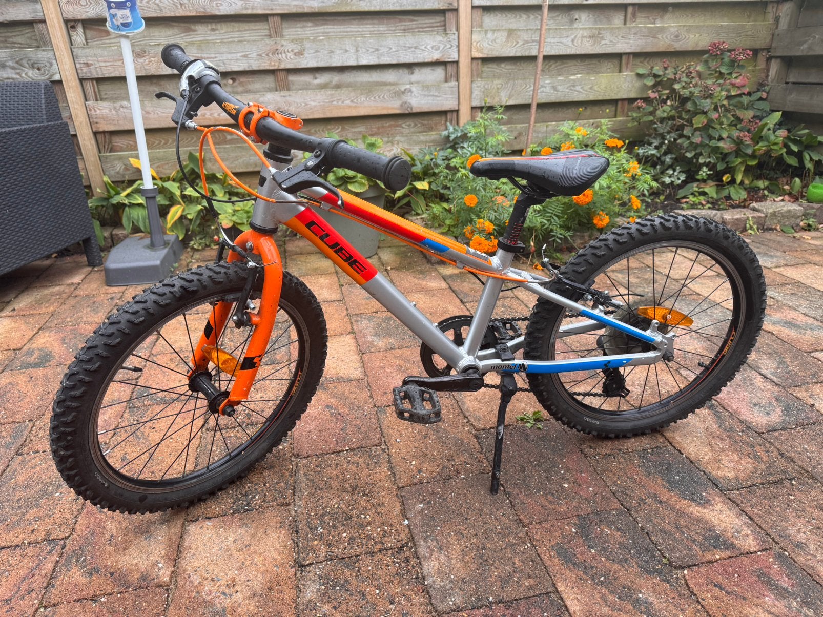 Fiets 20 inch - mountain bike, Ophalen, Gebruikt, Staal, 20 tot 24 inch