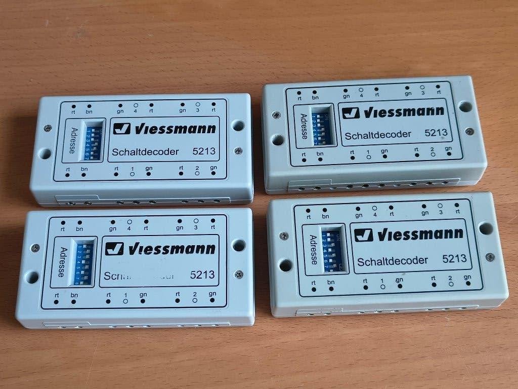 Viessmann 5213 schakeldecoders, Ophalen of Verzenden, Gebruikt, Gelijkstroom, Overige merken