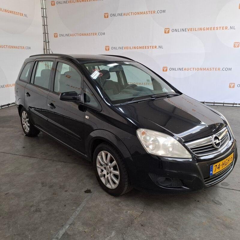 Personenauto, Opel, Zafira, 1.6 Temptation, 2008, Voorwielaandrijving, 4 cilinders, Zwart, Nieuw
