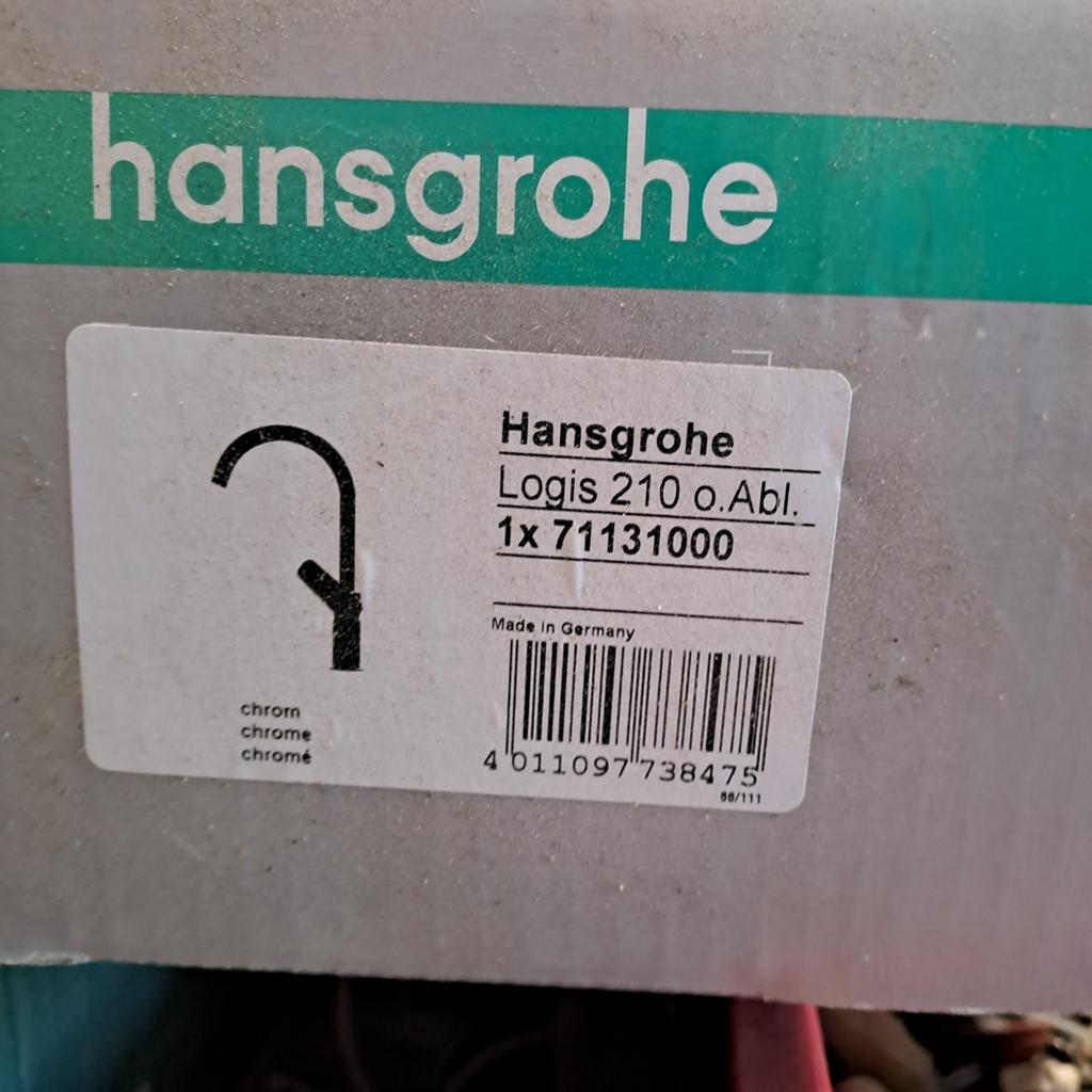 Nieuwe keukenkraan Hans grohe chroom kleur, Ophalen of Verzenden, Nieuw, Douche