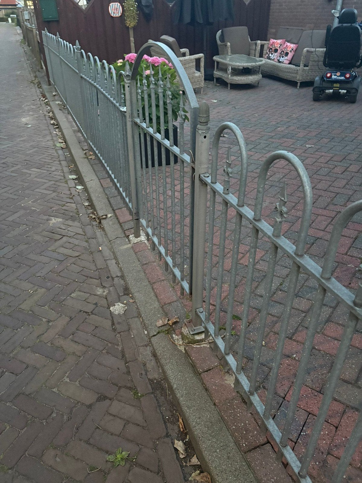 Te koop sier hekwerk, Ophalen, Gebruikt, IJzer, Sierhekwerk
