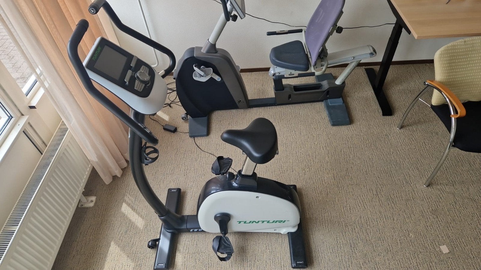 Tunturi Hometrainer - in nette staat, Sport en Fitness, Fitnessapparatuur, Ophalen, Zo goed als nieuw, Hometrainer