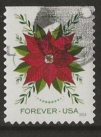 USA 26, kerstster, Verzenden, Gestempeld, Noord-Amerika