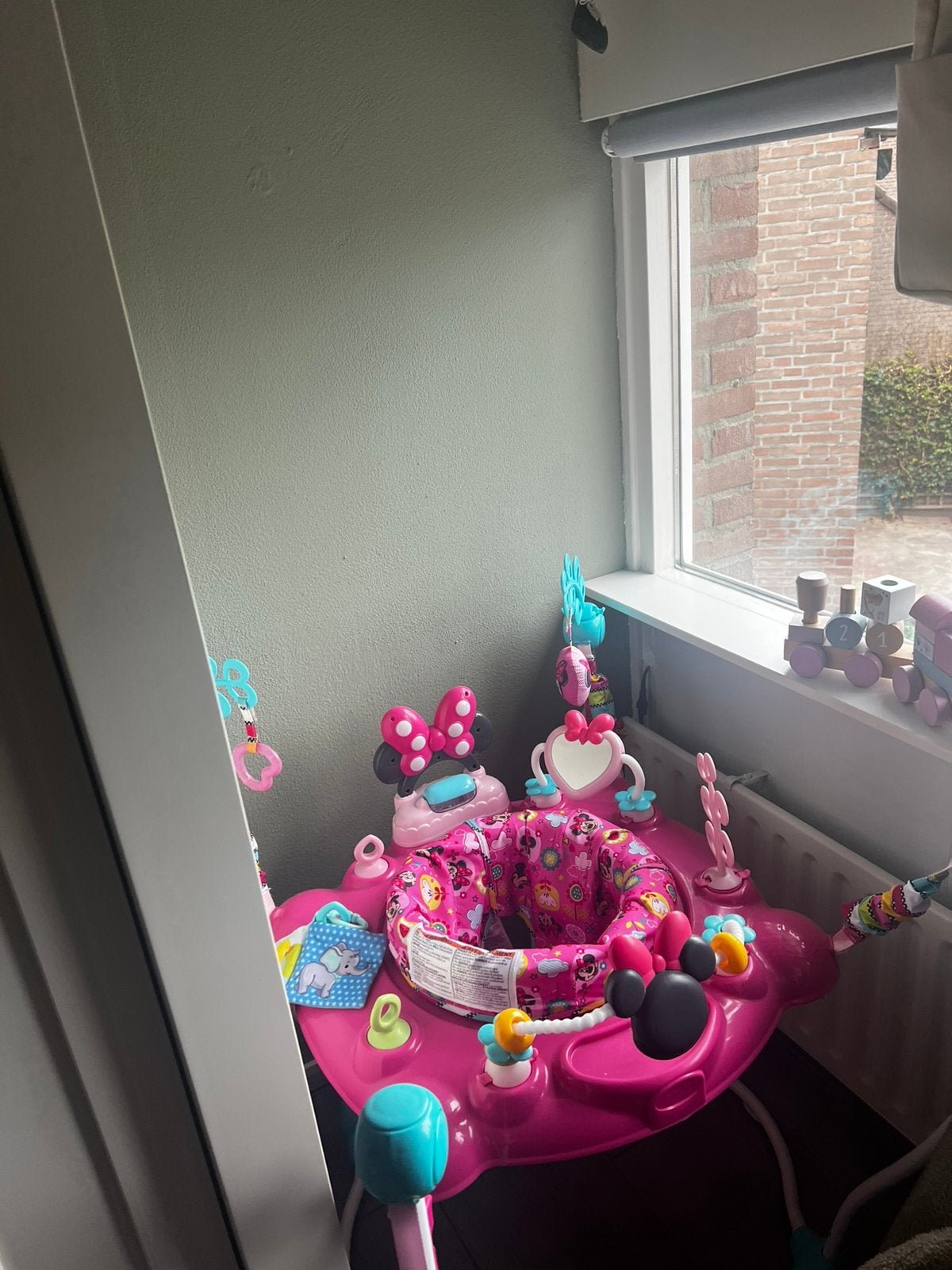 BabyJumper Mini Mouse, Ophalen of Verzenden, Zo goed als nieuw, Overige typen