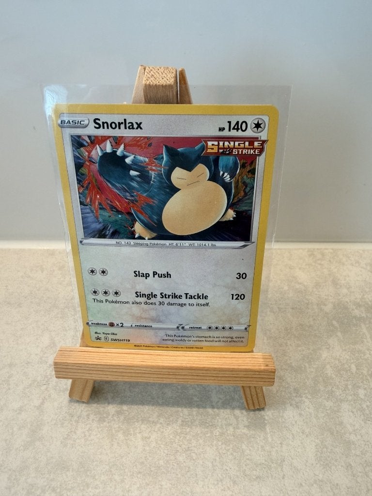 ** Snorlax 3/9 - Snorlax SWSH Black Star Promos **, Ophalen of Verzenden, Zo goed als nieuw
