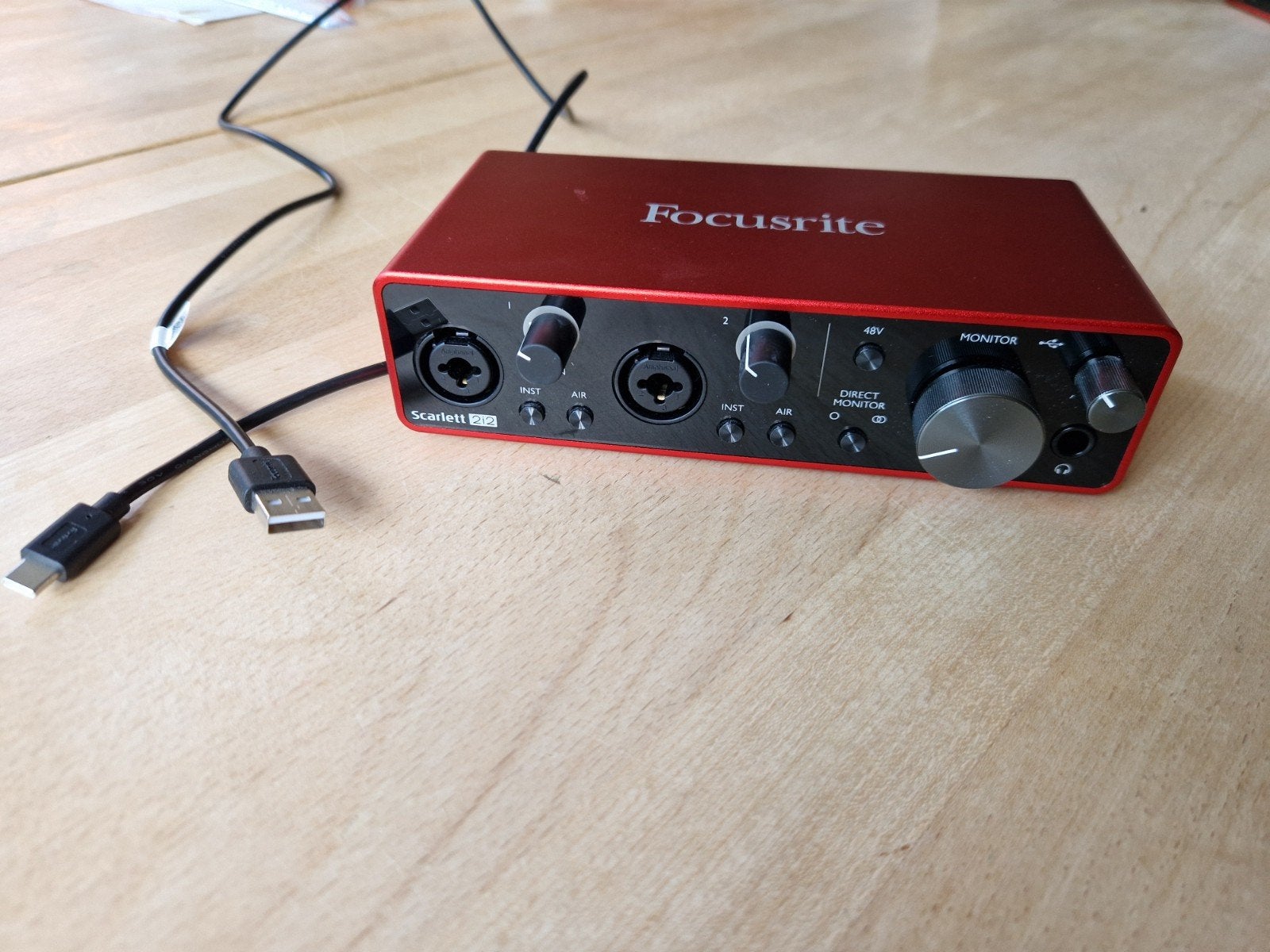 Focusrite Scarlett 2i2 3rd gen audio interface, Ophalen, Zo goed als nieuw, Focusrite