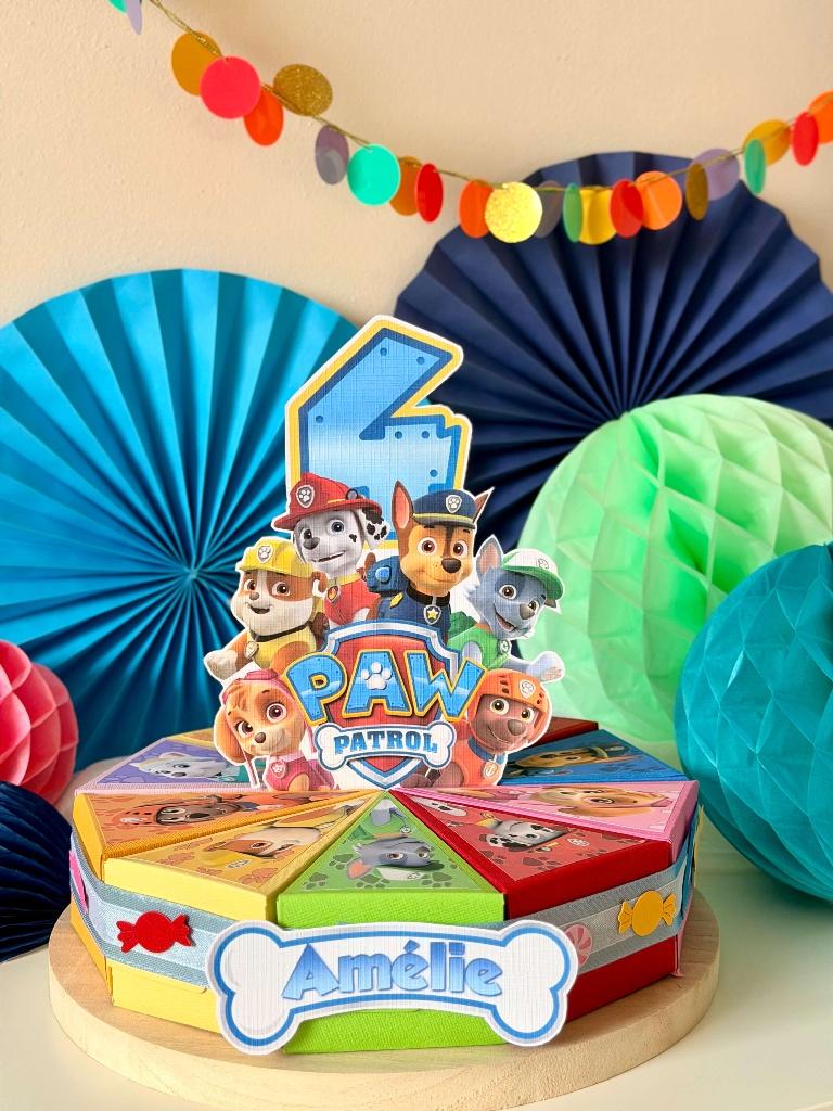 Traktatie taart Paw Patrol – blauw, Ophalen of Verzenden, Nieuw, Feestartikel, Verjaardag