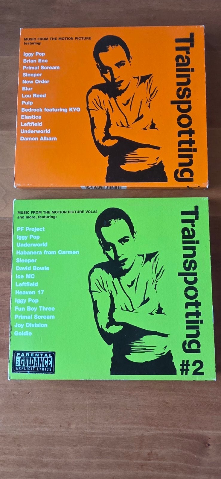 Trainspotting Soundtrack CD's - Deel 1 & 2, Soundtrack, Ophalen of Verzenden, Zo goed als nieuw, Inclusief doosje