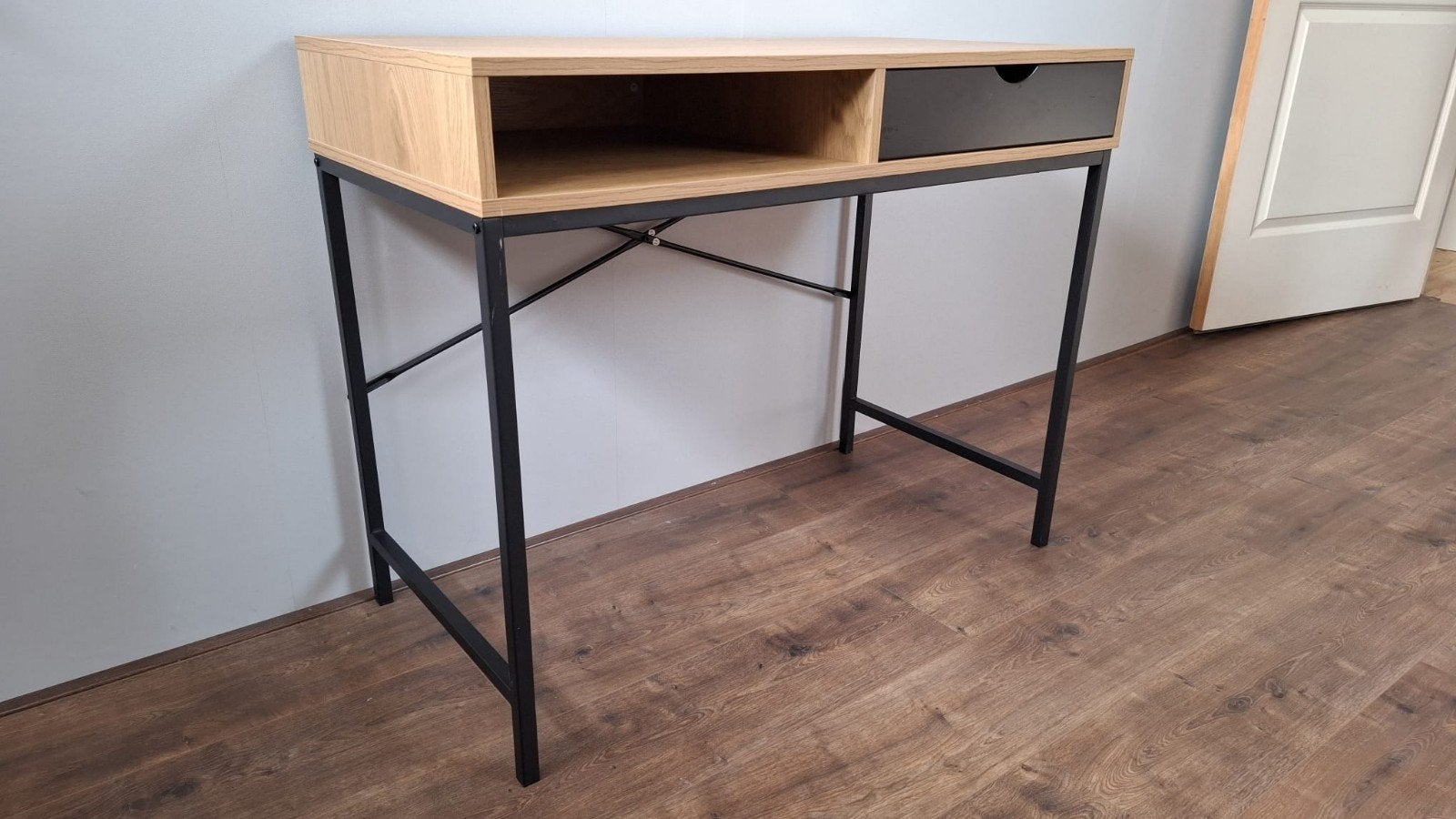 Bureau, Ophalen, Met lades, 48 cm, Hout