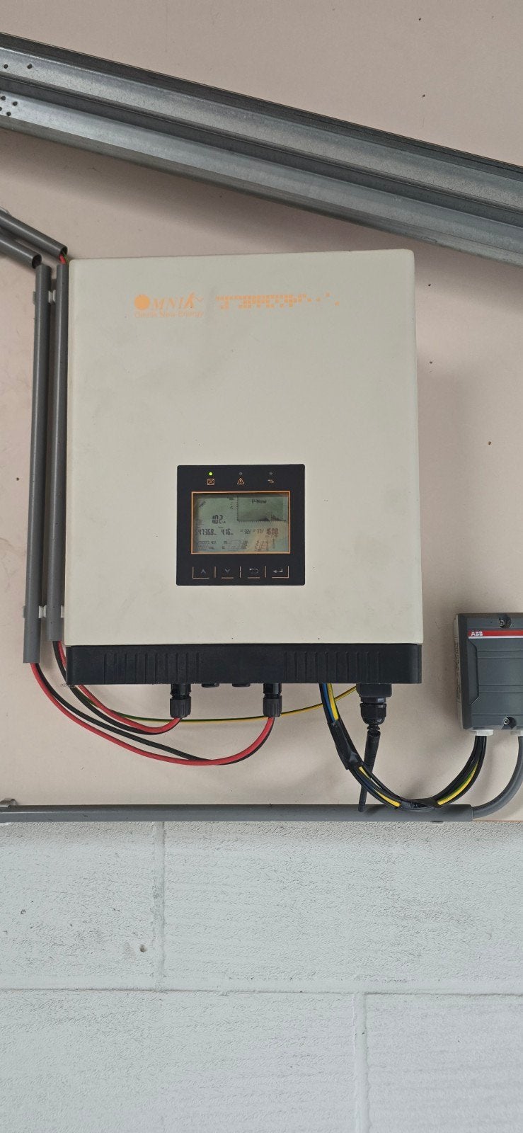 Goed werkende Omnik Omniksol-8k-TL2 omvormer (8 kW - 3 fase), Ophalen, Gebruikt, Overige typen, 200 wattpiek of meer