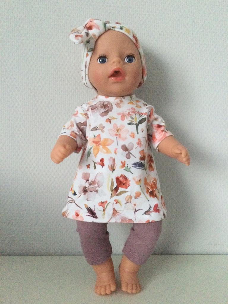 Poppenkleertjes babypop 36 cm babyborn pop 36 cm pop Lena, Kinderen en Baby's, Speelgoed | Poppen, Ophalen of Verzenden, Nieuw