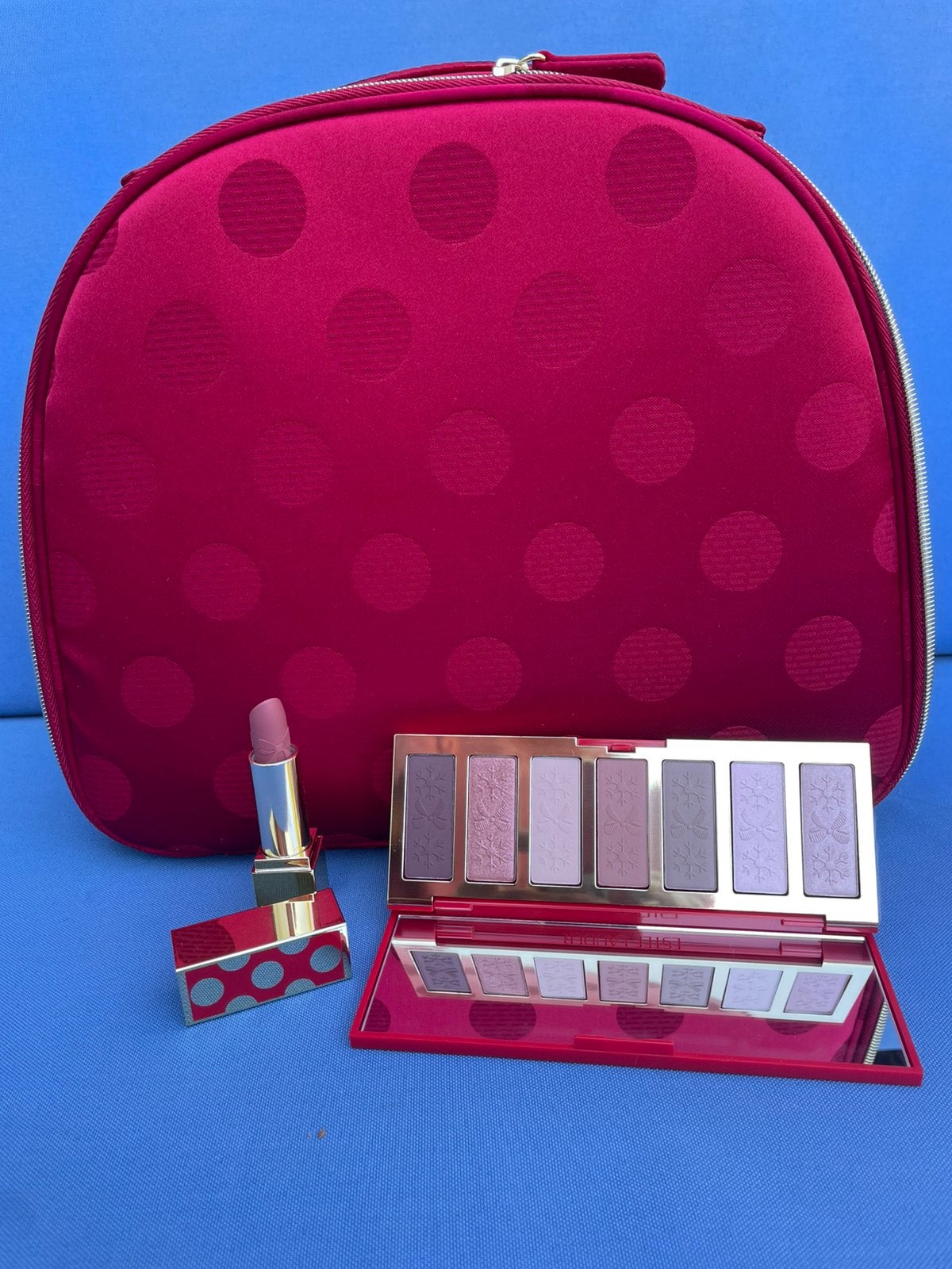 ESTÉE LAUDER BEAUTY CASE & MAKE UP SET, Ophalen of Verzenden, Nieuw, Gehele gezicht, Make-up