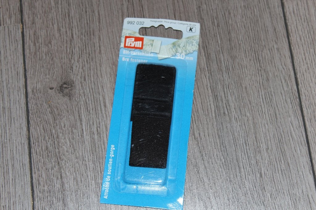 Prym BH verlengstuk zwart - 30 mm 992032 #2431, Ophalen of Verzenden, Nieuw, Rits of Sluiting