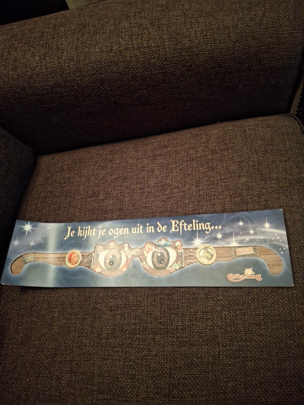 Efteling reclame met bril 2010 nieuw, Ophalen of Verzenden, Nieuw, Overige typen
