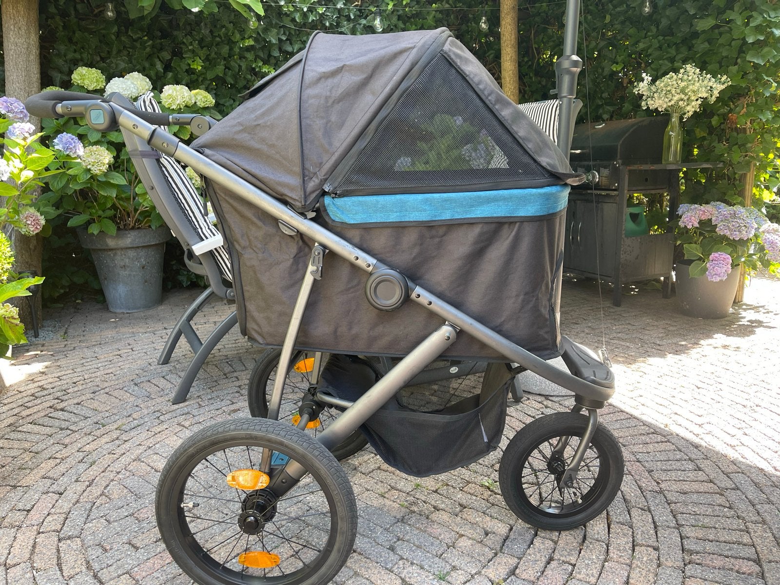 Trixie Buggy - Hondentrolley - 112x60x120 cm, Trixie, Ophalen, Zo goed als nieuw, Hondenbuggy
