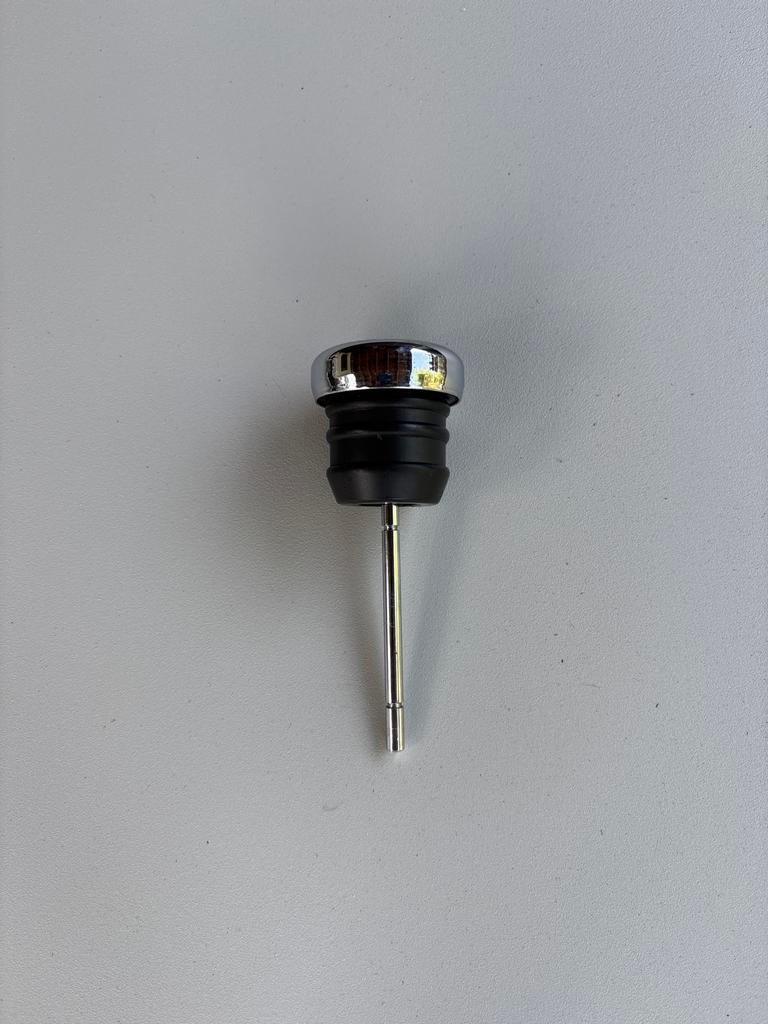 Oliepeilstok met chromen dop, Motoren, Ophalen of Verzenden, Gebruikt