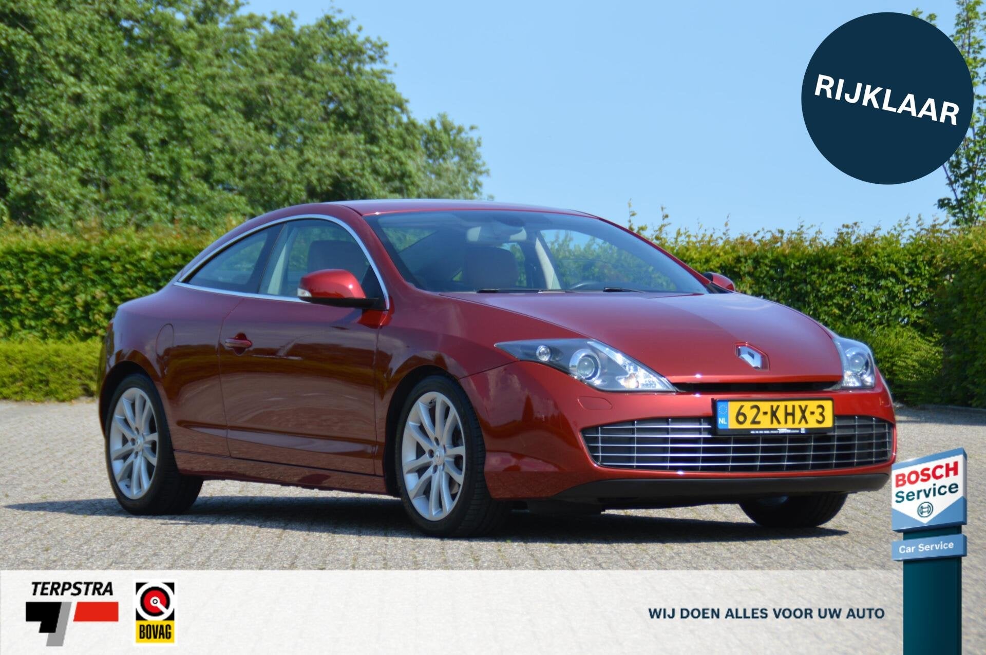 Renault Laguna Coupé 2.0 16V T Dynamique, Gebruikt, Beige, 4 cilinders, 4 stoelen