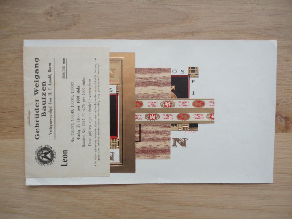 sigarenbandjes e15= 7 foto s, Ophalen of Verzenden, Sigarenbandjes