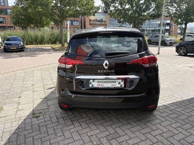 Renault Scénic 1.3 TCe Intens | Navi | Pano | Camera | 28.9, Auto's, Renault, Gebruikt, 4 cilinders, Leder en Stof, Zwart