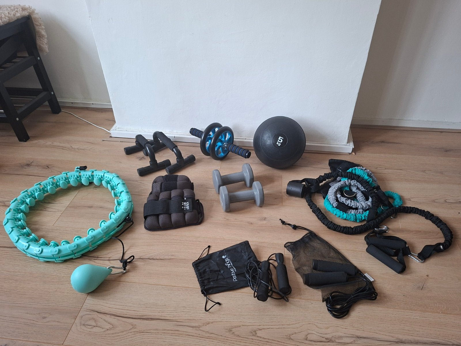 Breed assortiment aan fitness accessoires, Ophalen, Zo goed als nieuw, Armen