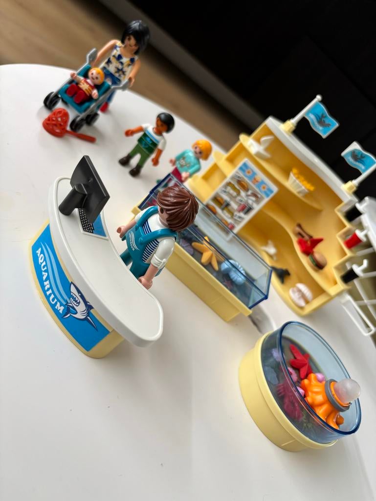 Playmobil Aquariumshop set 9061  Zo Goed als Ni, Kinderen en Baby's, Speelgoed | Playmobil, Ophalen of Verzenden, Zo goed als nieuw