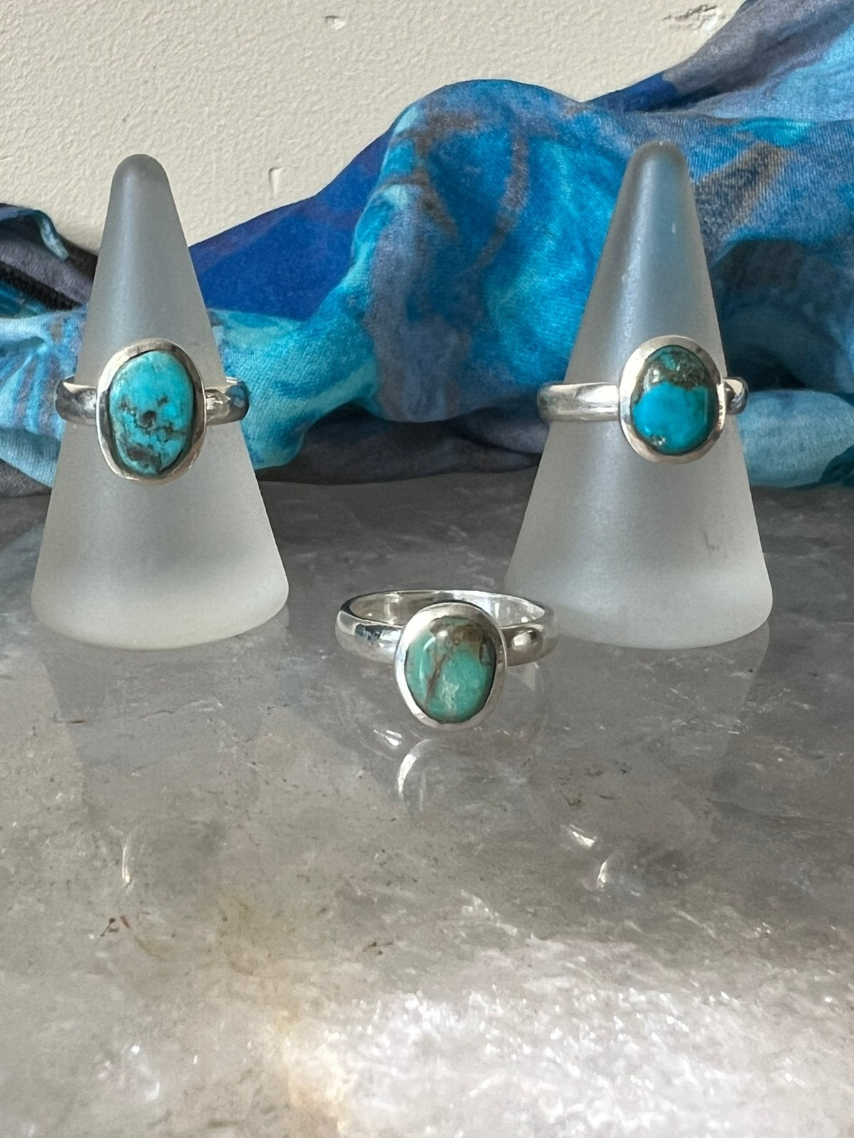 Turkoois turquoise beschermt geluk welvaart intuïtie power, Blauw, Magnolia11, Nieuw, Ophalen of Verzenden