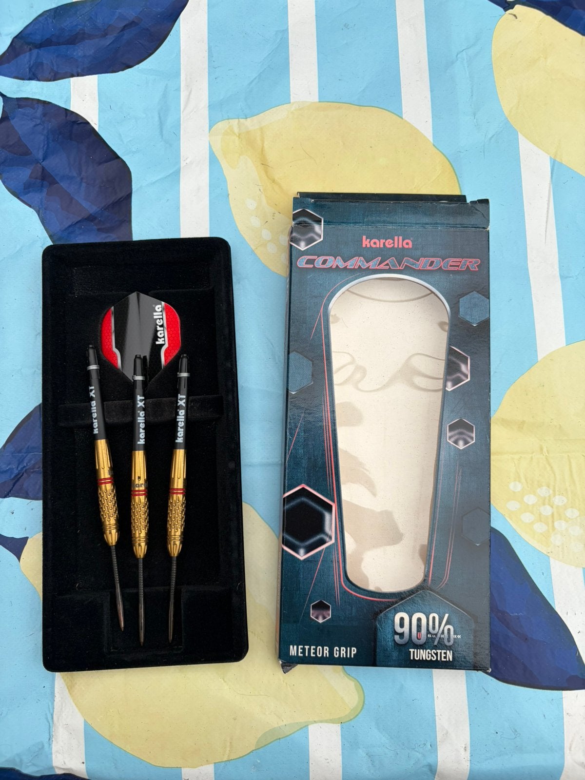 Karella comander darts 22gr, Sport en Fitness, Ophalen of Verzenden, Zo goed als nieuw, Pijlen