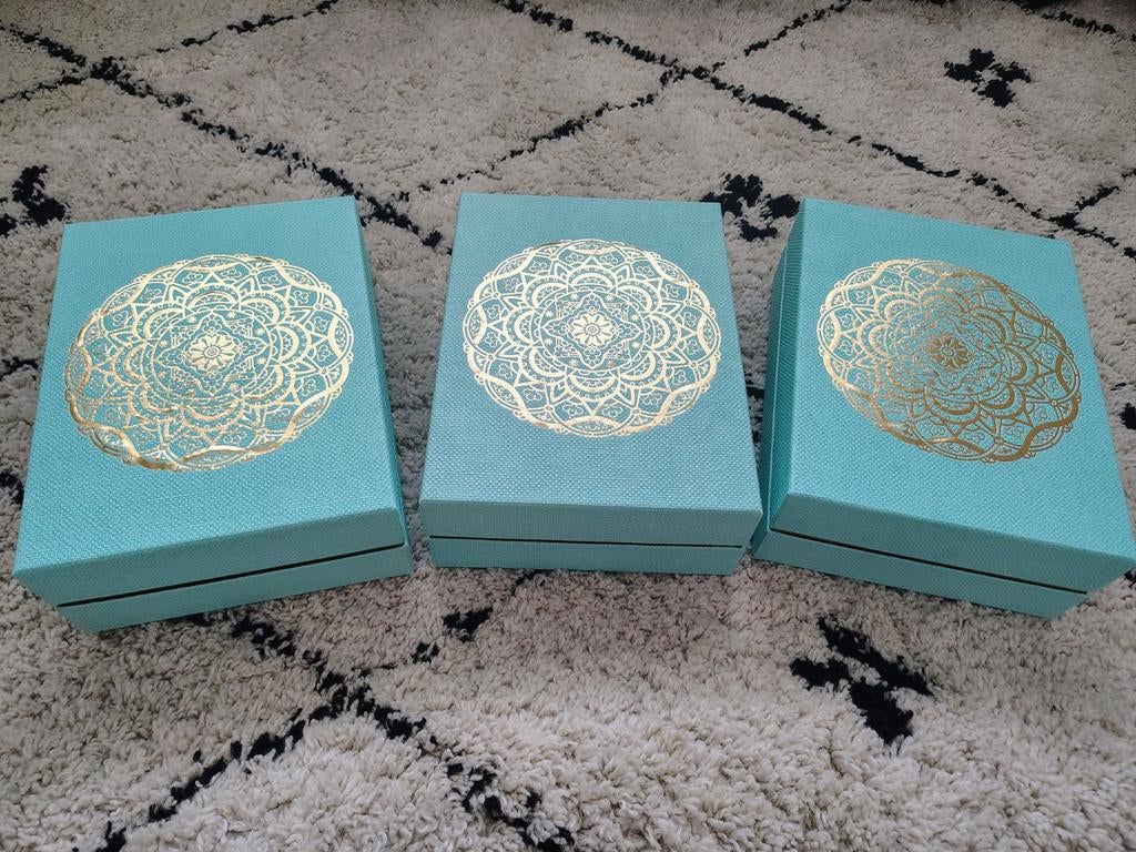 Mooie Rituals Karma opbergdozen. Mandala, mint, goud, Huis en Inrichting, Ophalen of Verzenden, Nieuw