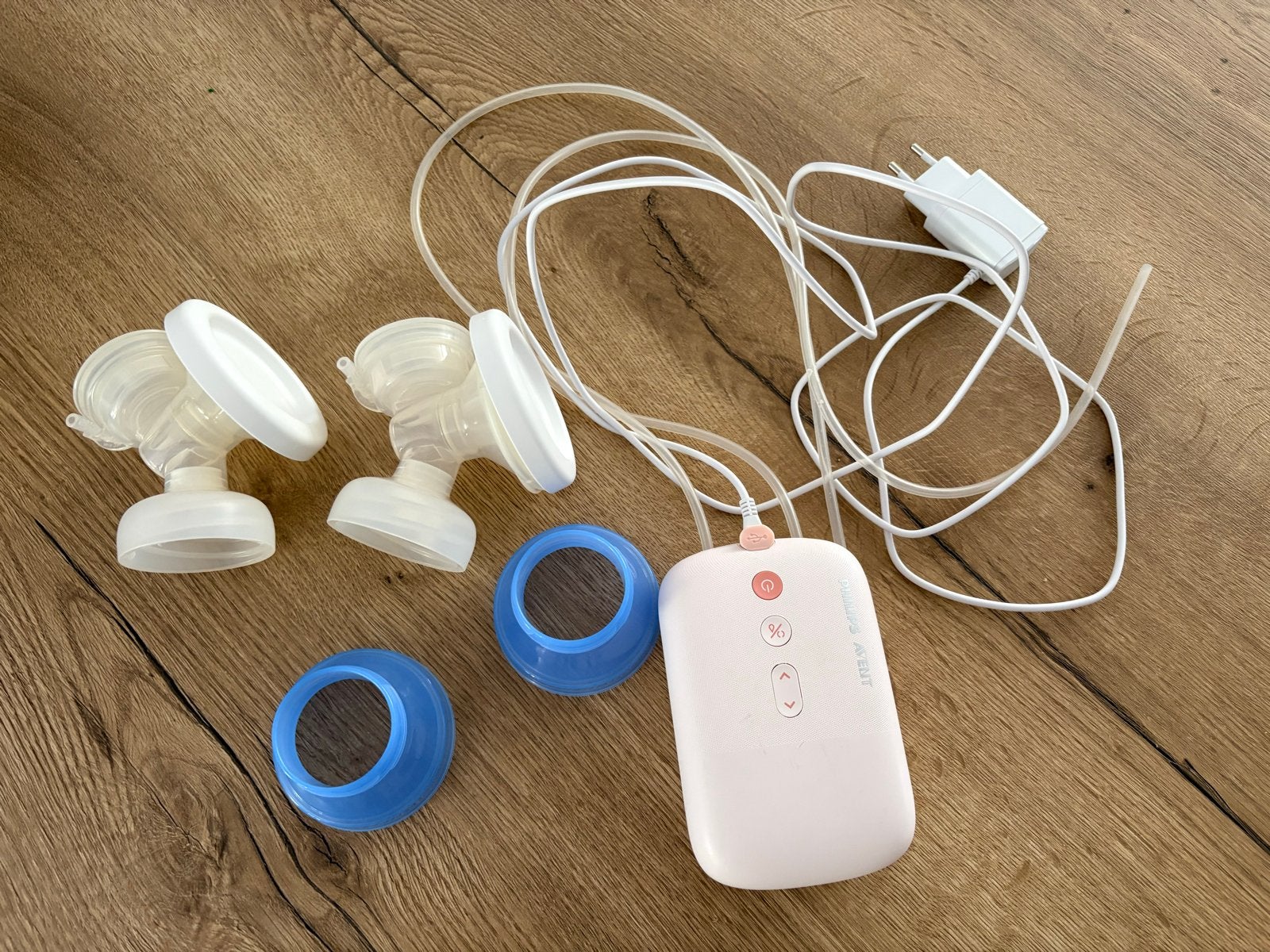 Philips Avent dubbele borstkolf, Gebruikt, Dubbelzijdig, Borstkolf, Philips Avent