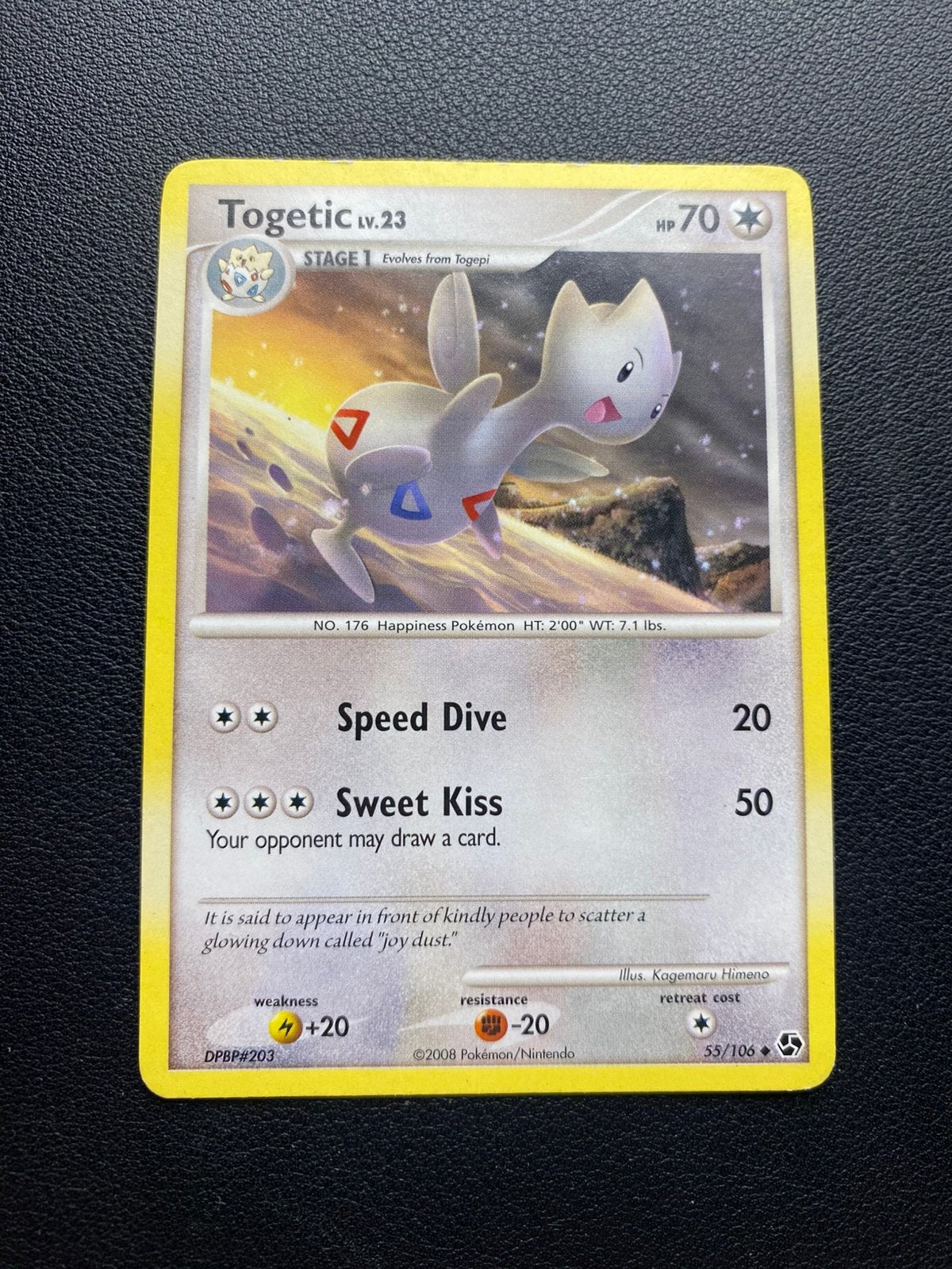 Togetic - Great Encounters - 55/106 - Pokemon, Ophalen of Verzenden, Zo goed als nieuw