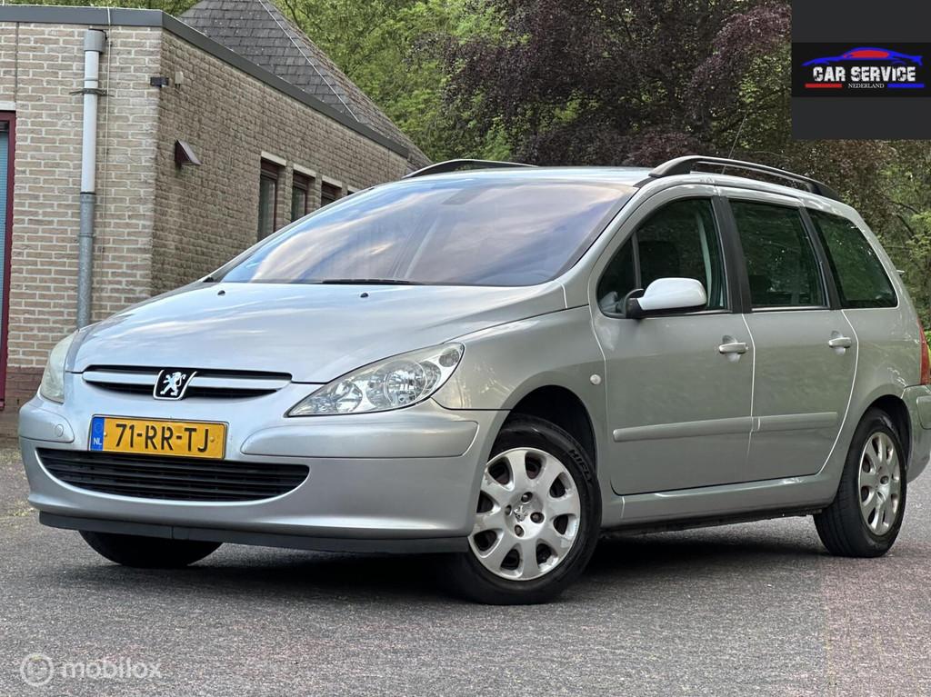 Peugeot 307 Break 1.6-16V XS Premium/NAP/APK/TREKHAAK/OH, Gebruikt, Traction-control, 4 cilinders, Origineel Nederlands