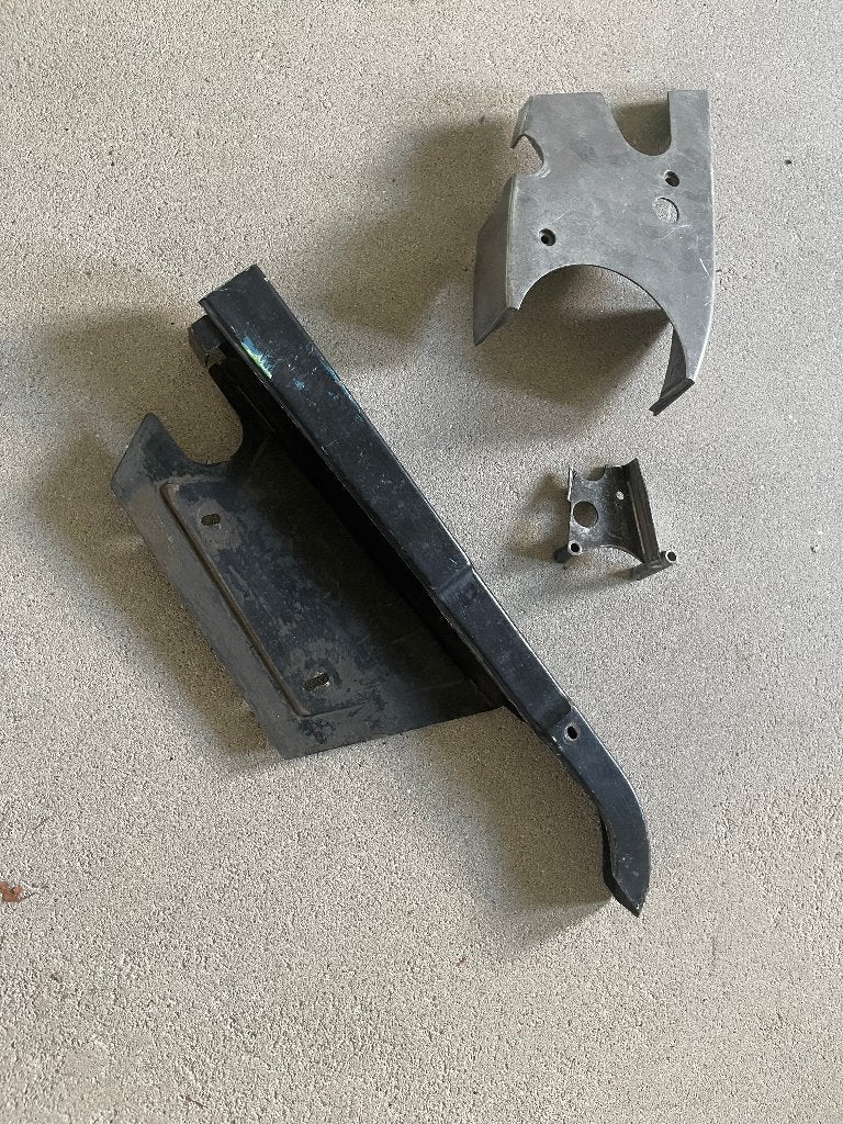 Kettingkast, afdekplaat, kettinggeleider van Puch Monza, Ophalen, Gebruikt