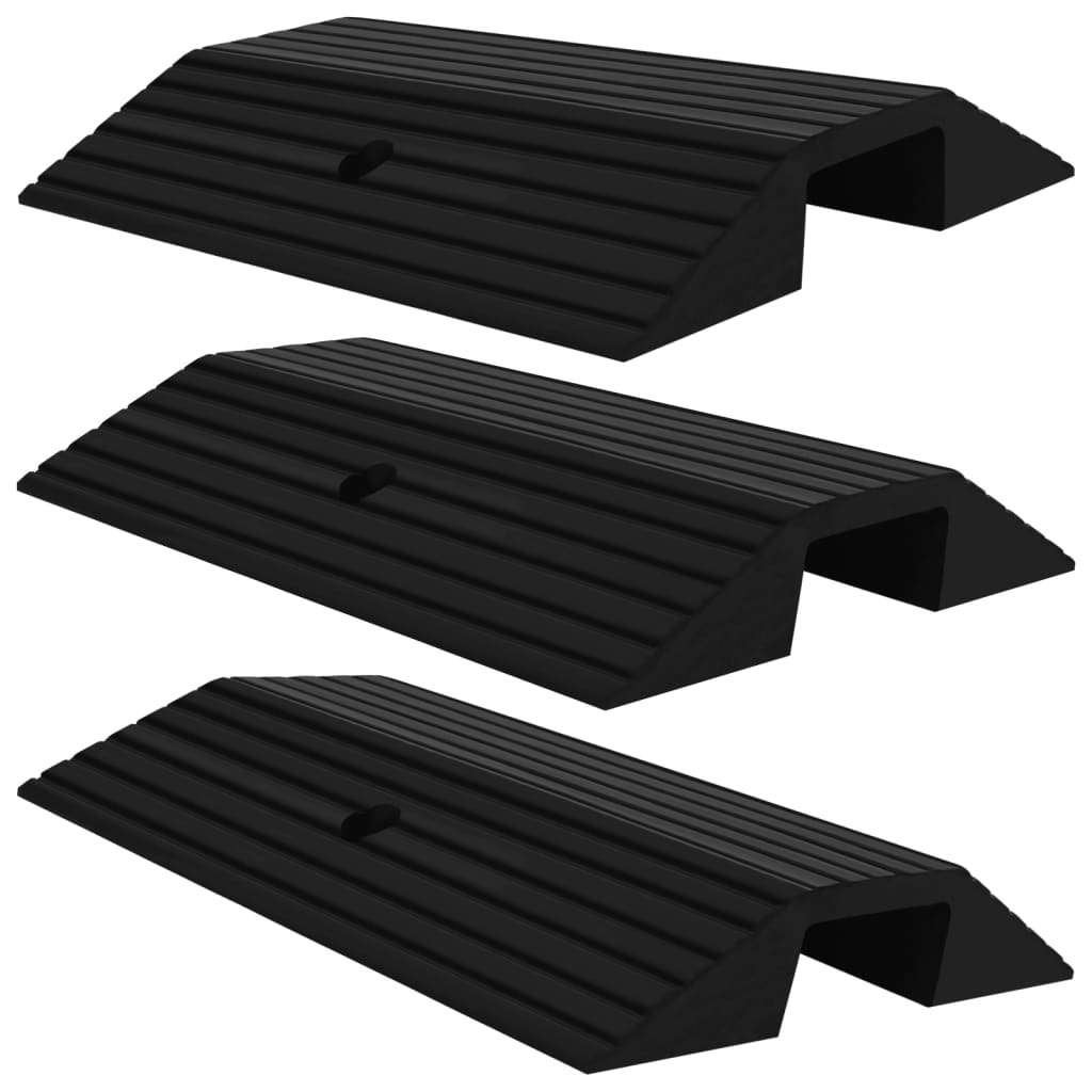 3x Opstap opstaphelling drempelhulp rubber 8 cm GRATIS BZRGD, Verzenden, Nieuw, Nvt, Nvt