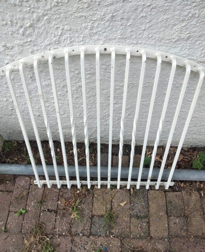 Raam tralies, Gebruikt, Minder dan 80 cm, Minder dan 80 cm, Overige typen