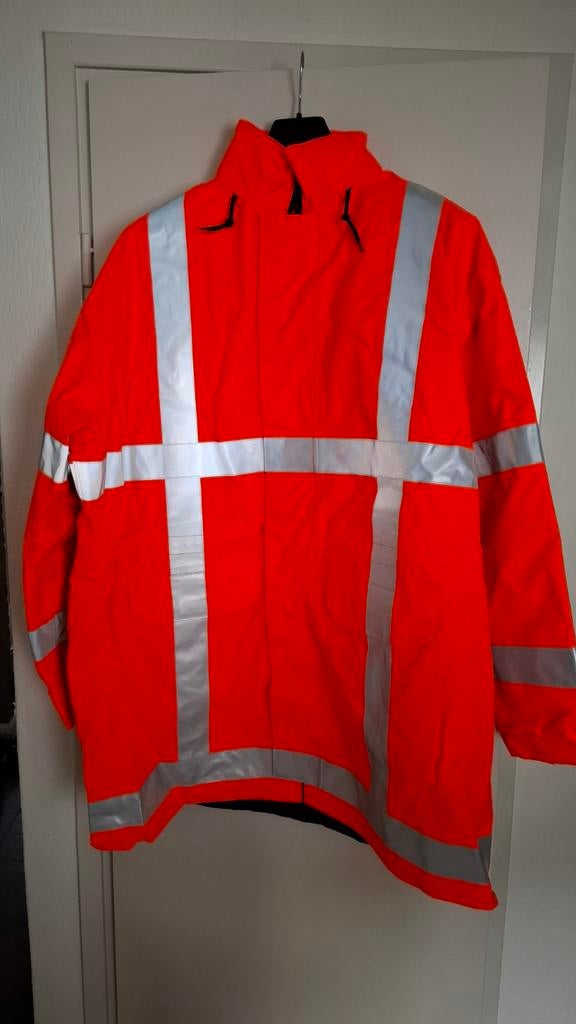 RWS Jas Fluor Oranje XXXL met uitritsbare voering, Ophalen of Verzenden