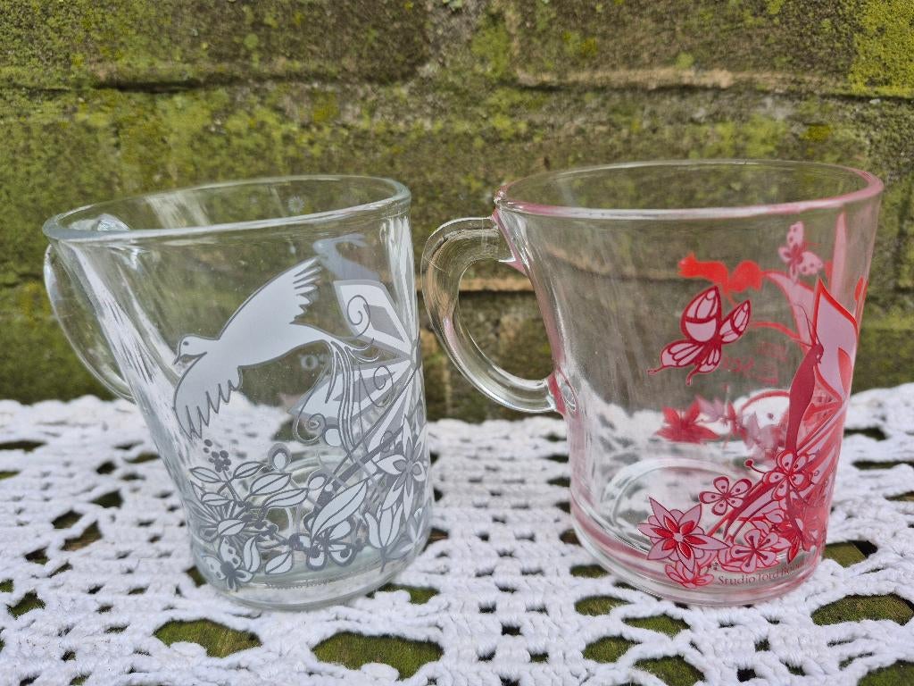 Douwe Egberts Senseo koffieglazen, Glas of Glazen, Ophalen of Verzenden, Overige stijlen, Glas