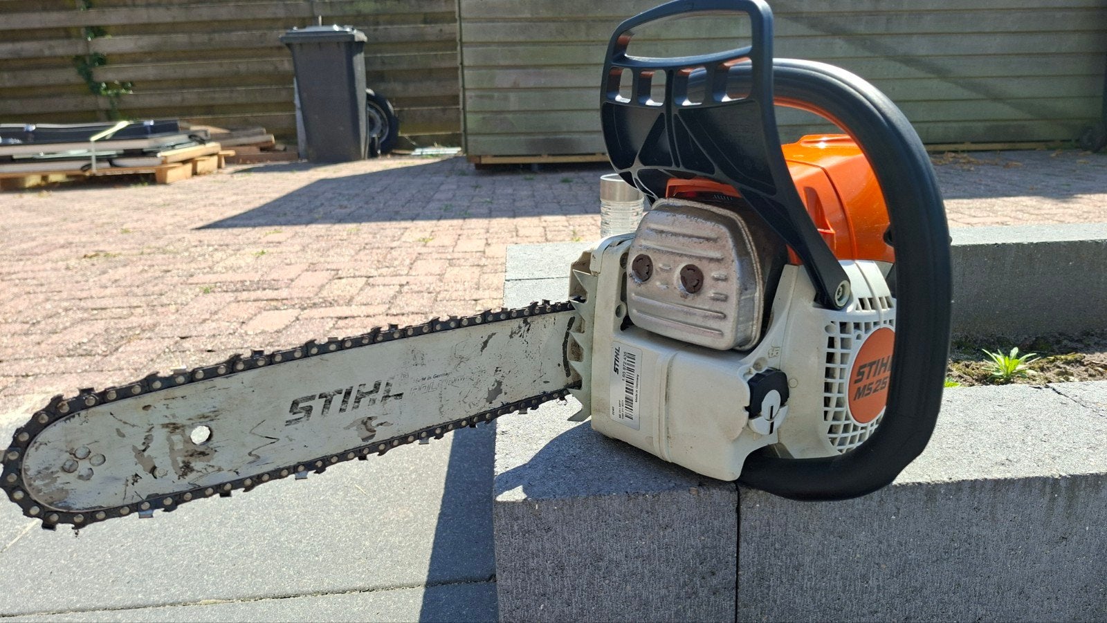 stihl ms 251 kettingzaag, Doe-het-zelf en Verbouw, Gereedschap | Zaagmachines, Stihl, 70 mm of meer, Kettingzaag, Ophalen of Verzenden