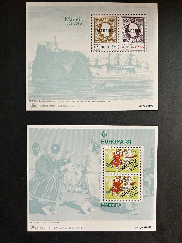 Madeira | 1981-2008, Alle blokken 1-41, PF, Ophalen of Verzenden, Portugal, Postfris