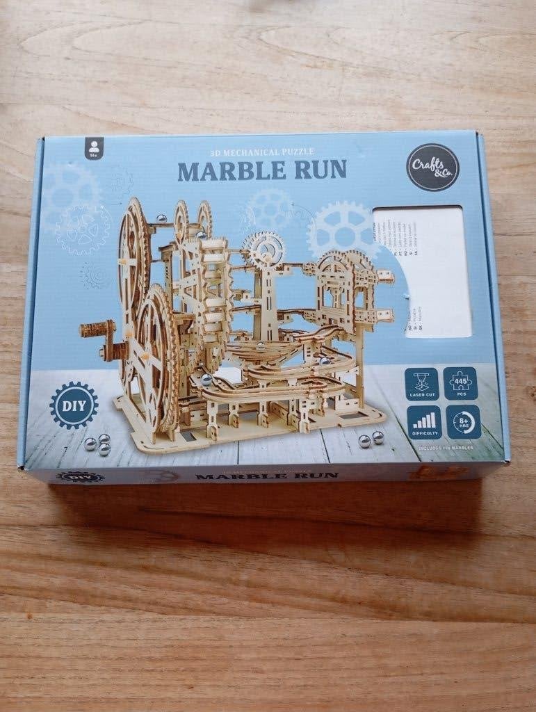 3d mechanical puzzl Marble Run Crafts en CO., Ophalen of Verzenden, Zo goed als nieuw