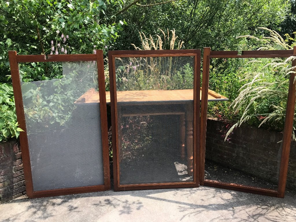 Houten frame voor horgaas 3 stuks in één koop - hardhout, Doe-het-zelf en Verbouw, Ophalen, Gebruikt, Minder dan 80 cm, Overige typen