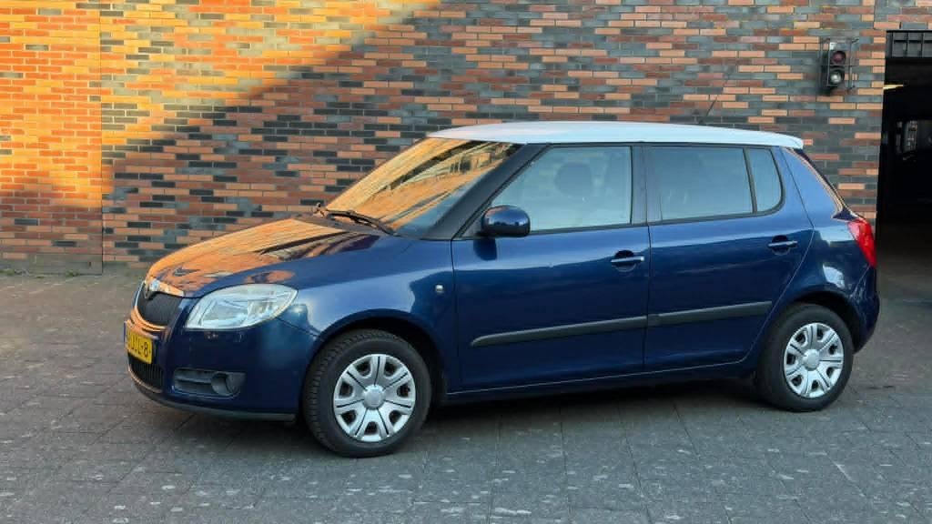 Skoda Fabia 1.2 51KW AIRCO/NAFI, Voorwielaandrijving, Stof, 40 €/maand, Euro 6