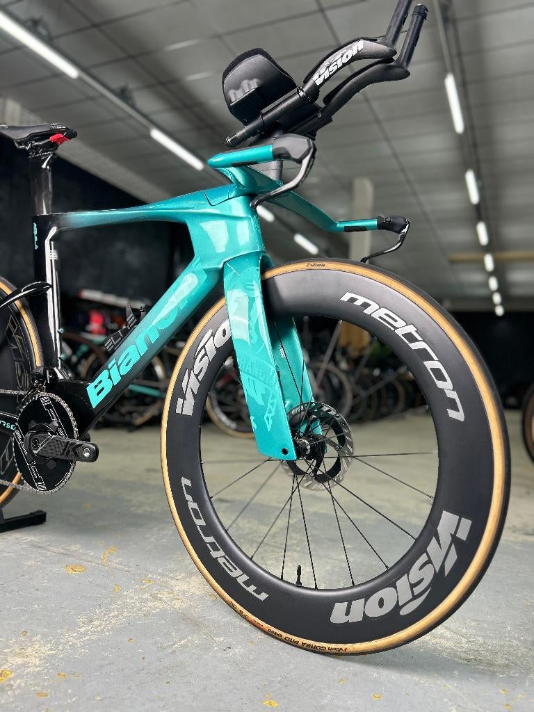 Bianchi Aquila RC Disc Dura Ace Di2 Carbon Racefiets, Ophalen, Zo goed als nieuw, Overige typen