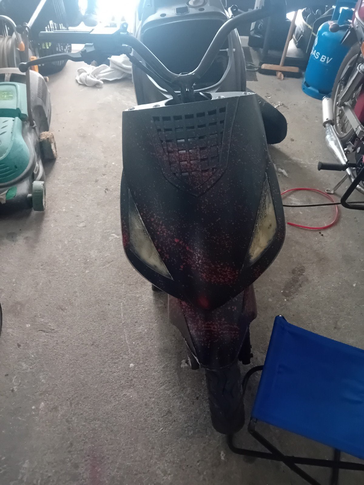 La souris scooter LOOPT NIET  ook teruil, Ophalen of Verzenden, Gebruikt, Benzine, Overige merken