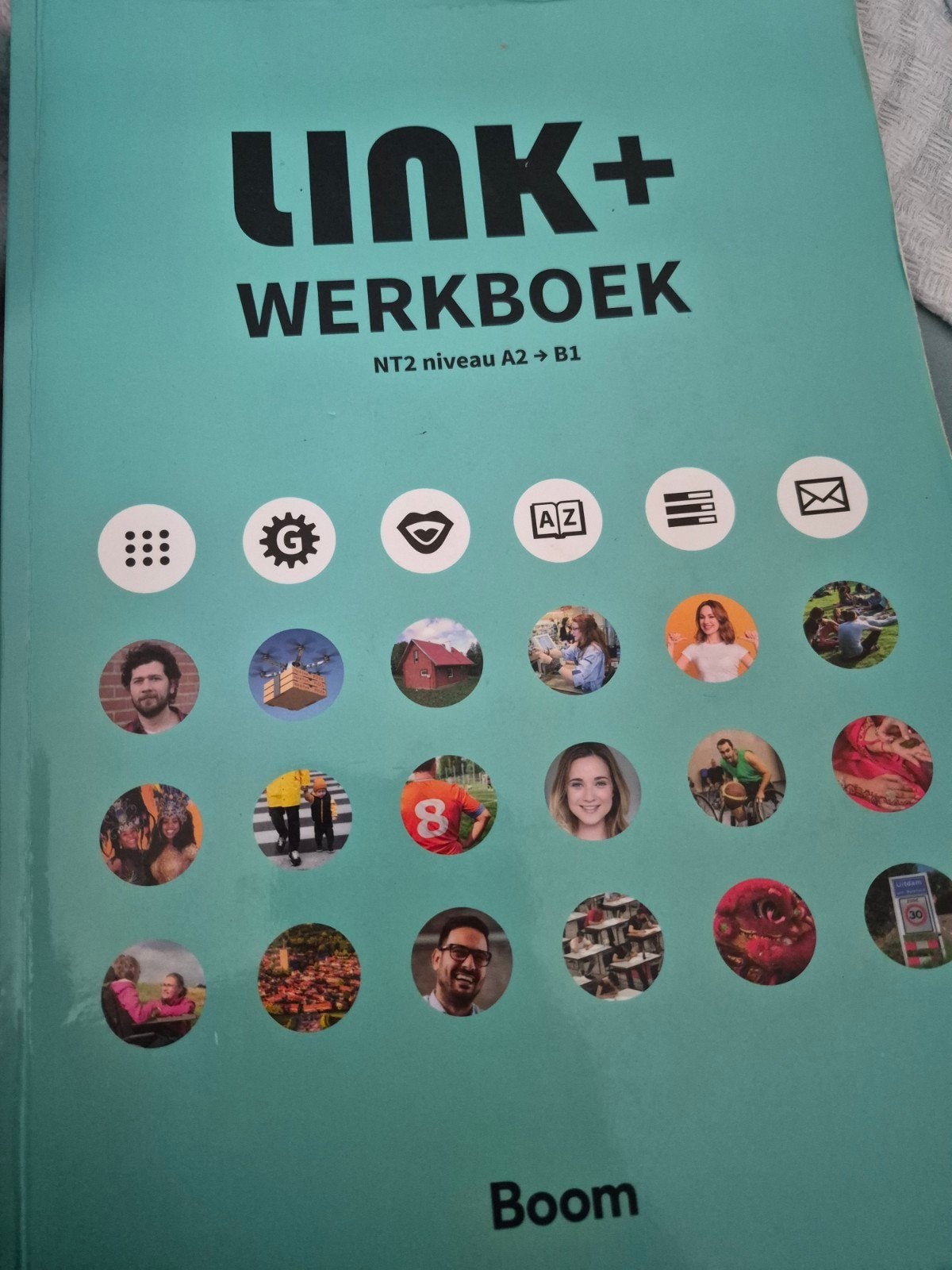 Link+ Werkboek NT2 niveau A2 -> B1 (Boom), Boeken, Schoolboeken, Gelezen, Boom, Ophalen of Verzenden, Nederlands