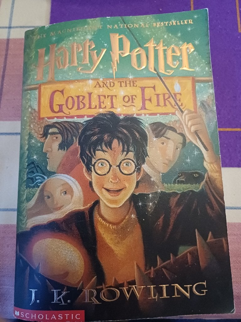 Harry potter and the goblet of fire.usa uitgave.paperback., Ophalen of Verzenden, Gelezen, JK Rowling
